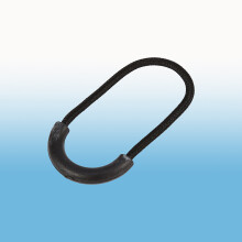 Poignées de fermeture éclair EDC 10pcs/bag - Cord Nylon noir pour vêtements/sacs
