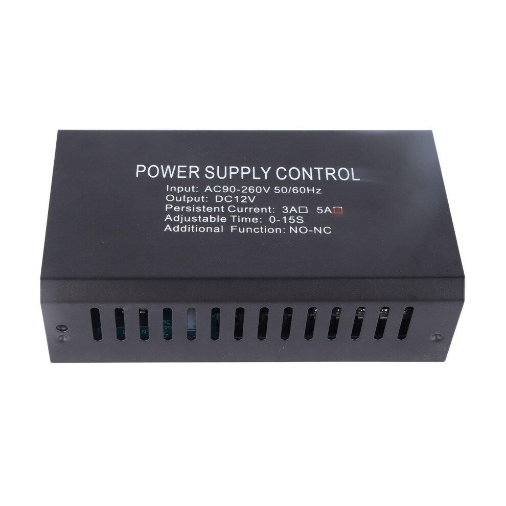 12V 5A Access Control Power Supply For Electric Locks, Stable Output, Heat Dissipation, 90260V 9070919206559