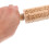 Embossed Wooden Rolling Pin with Music Note Pattern for Effortless Cookie and Pastry Baking 5