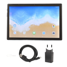 Latest Android Tablet 10 Inch, Octa Core 2.0GHz 8GB RAM 256GB ROM Expandable Memory, Dual SIM 4G WiFi 7000mAh Battery Fast Charging USB C for