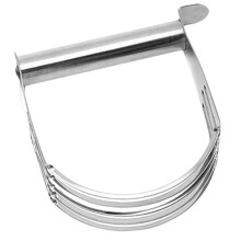 Stainless Steel Pastry Cutter and Dough Blender for Baking with Uniform Mixing and Durable Cutting