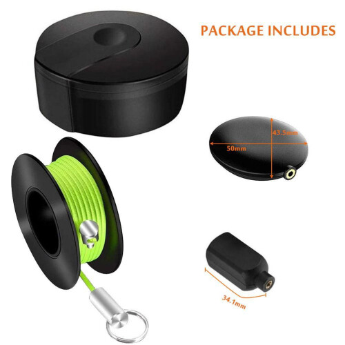 Ideal Magnetic Wire Puller for Wall Electrical Cable Navigation, Unique Design for Home Office with 20-Foot-High Obstacle Capability 1