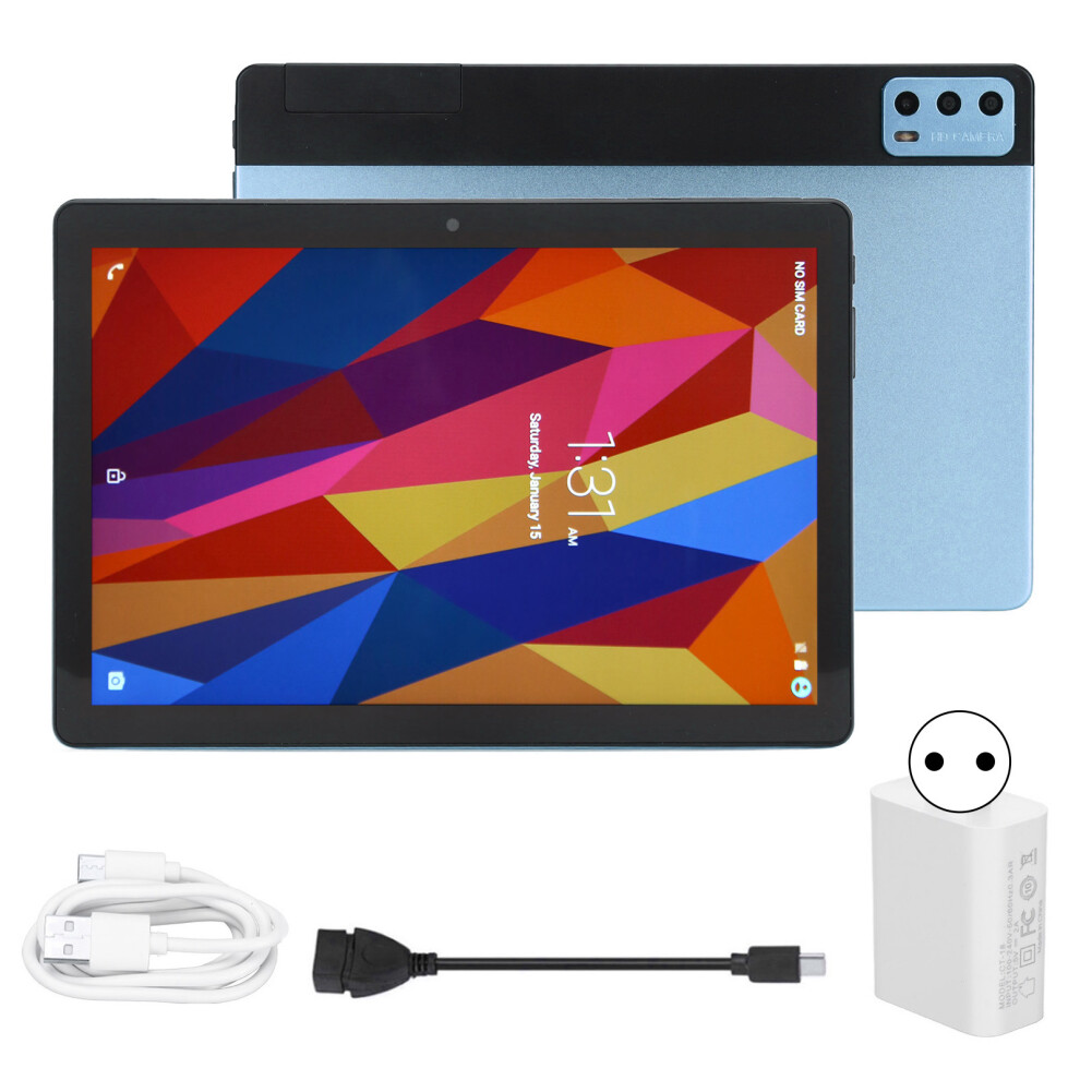 Android Tablet Featuring Octa Core Cpu Full Hd Screen, Gnss Navigation G+G Touch Tech Rechargeable Battery Expandable Storage 9138057539905