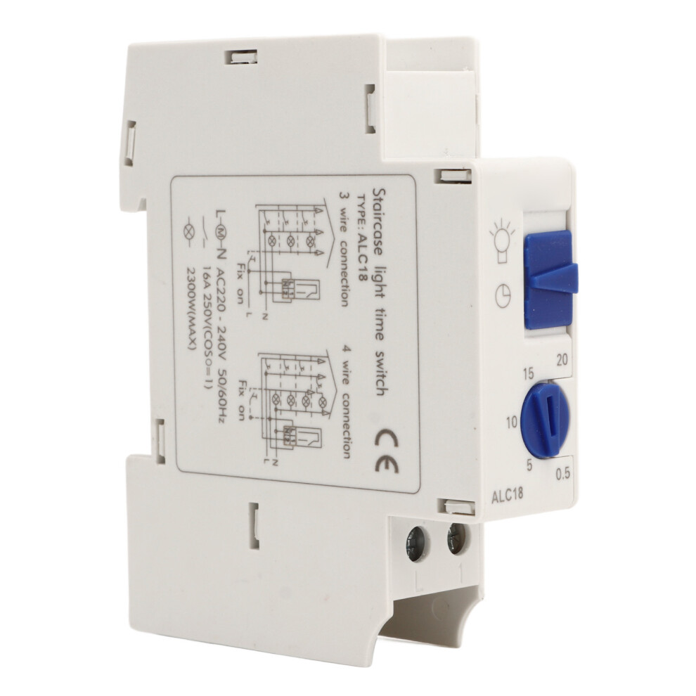 Corridor Lighting Control With Accuracy, Time Lag Switch For Staircase Light Featuring Weekly Programmable Digital Timer Switch 9138057540222