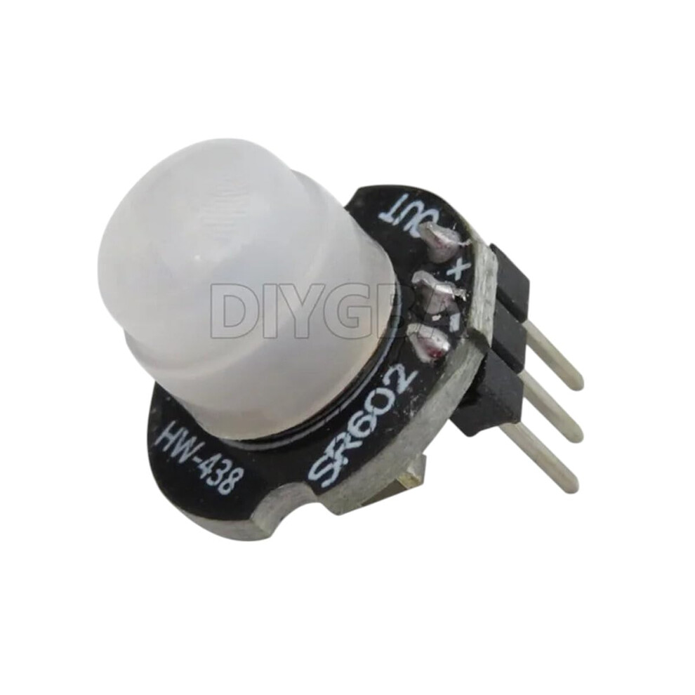 5Pcs Mini Pir Motion Sensor Module Infrared Detector Kit With Lens For Diy Reliable Detection 9070919207105
