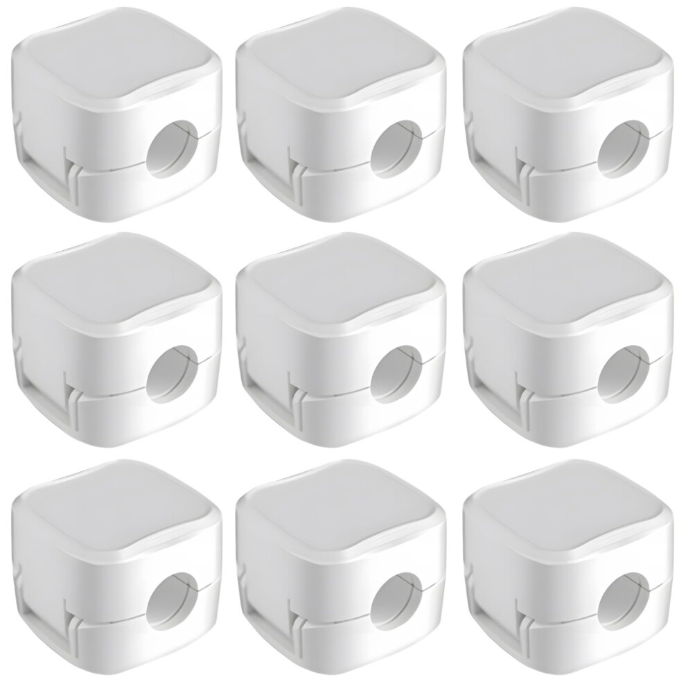 9 Pcs Cable Management Clips, Adhesive Desk Cable Organizer For Office And Home, Reduce Cable Clutter 9113335157880