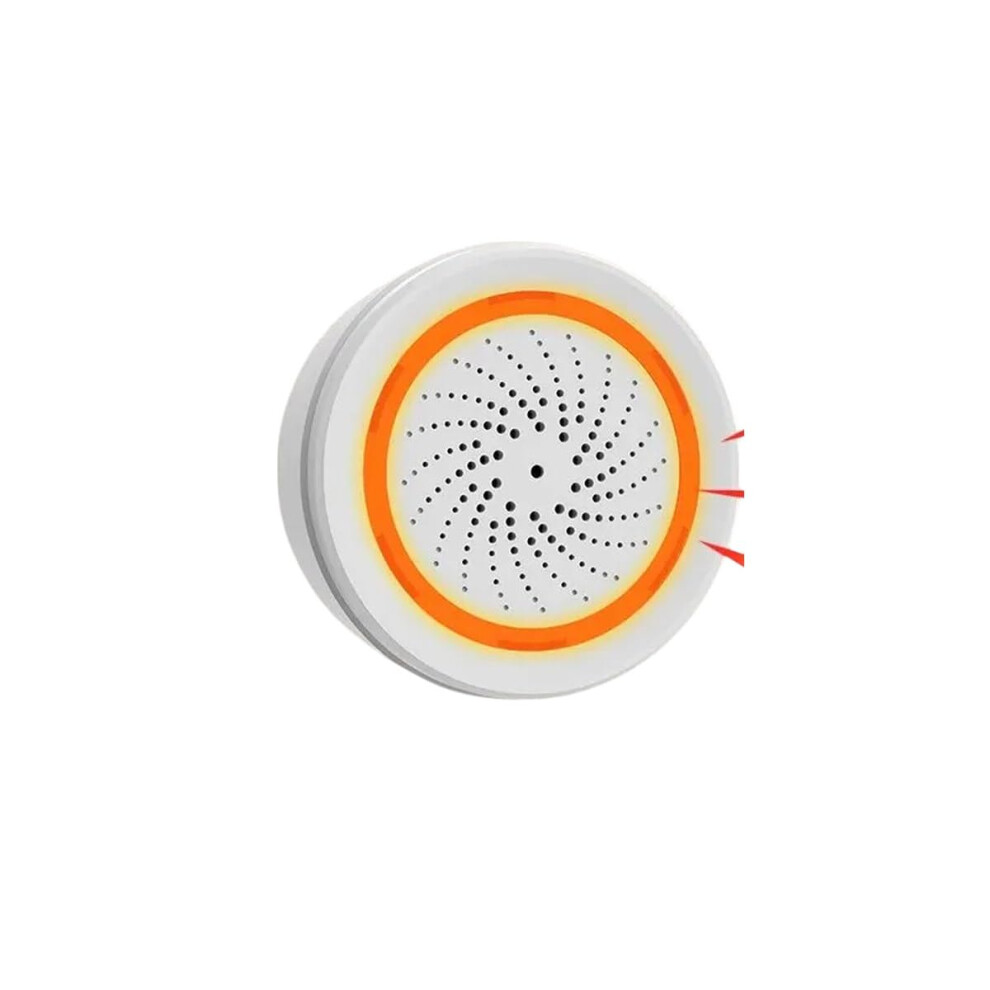 Home Security Siren Alarm With Strobe Alerts, Wired Durable Design, Builtin Battery For Home And Industrial 9070919207280