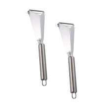 2pcs Stainless Steel Carving Knives Set with Ergonomic Handle for Fruit and Vegetable Decoration