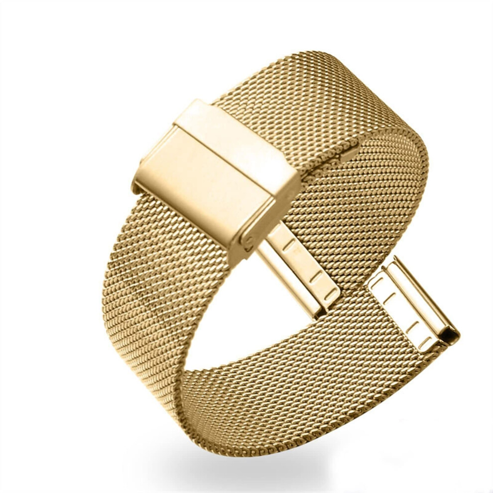 Smart Watch Band Milanese Loop Stainless Steel Replacement Strap For Samsung Galaxy Watch 22Mm Gold 9070919207600