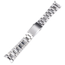 22mm Stainless Steel Silver Watch Band Bracelet with Deployment Clasp for Tag Heuer Aquaracer