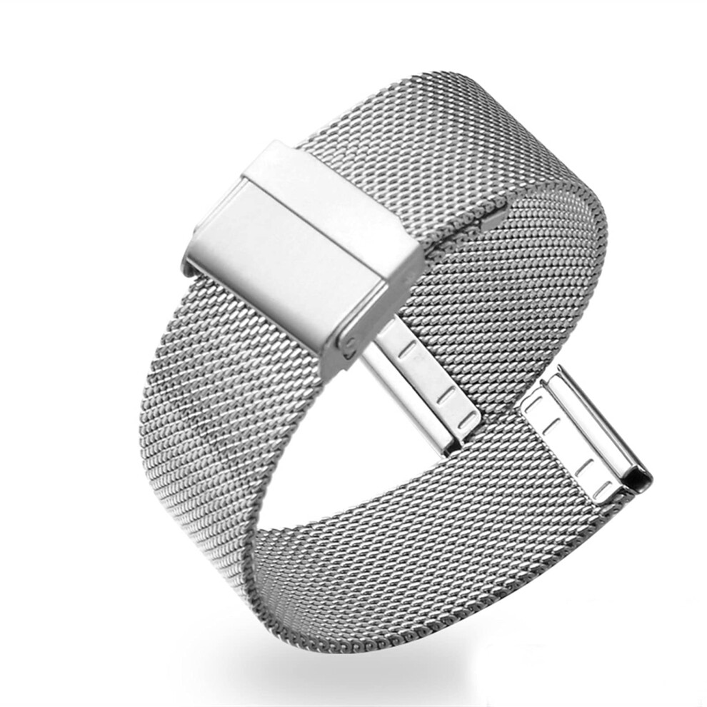 Smart Watch Replacement Band, Adjustable Aluminum Alloy Strap For 41Mm44mm Models, Silver 9113335158580