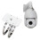CCTV Camera Mount RustResistant Adjustable Bracket for Outdoor Wall and Pole Security 5