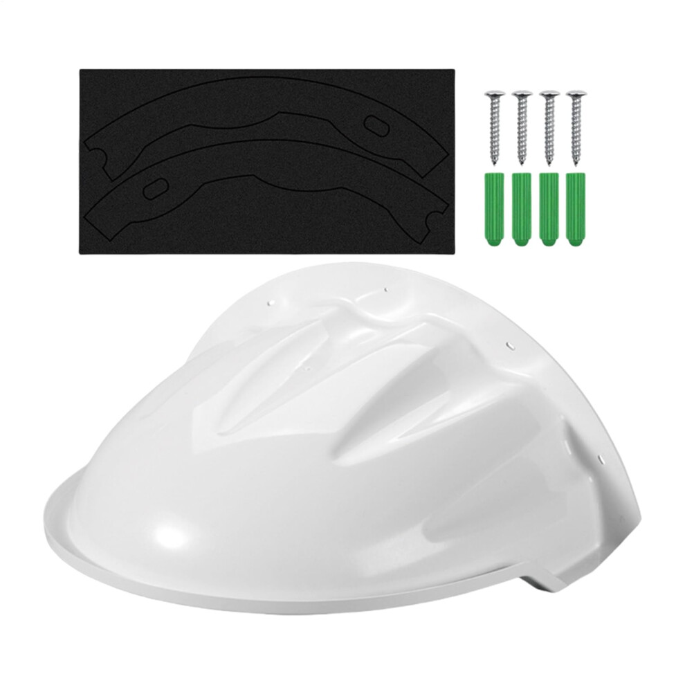 Universal Security Camera Sun Rain Shade Outdoor Wall Mount Abs Weatherproof Protector 9070919208652