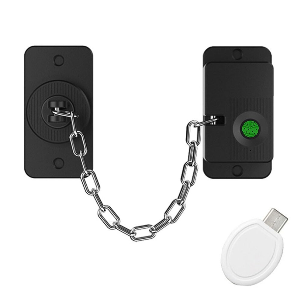 Fingerprint Door Lock With Secure Access, Child Safety, Adjustable Window Vent, Typec Charging, White 9070919209017