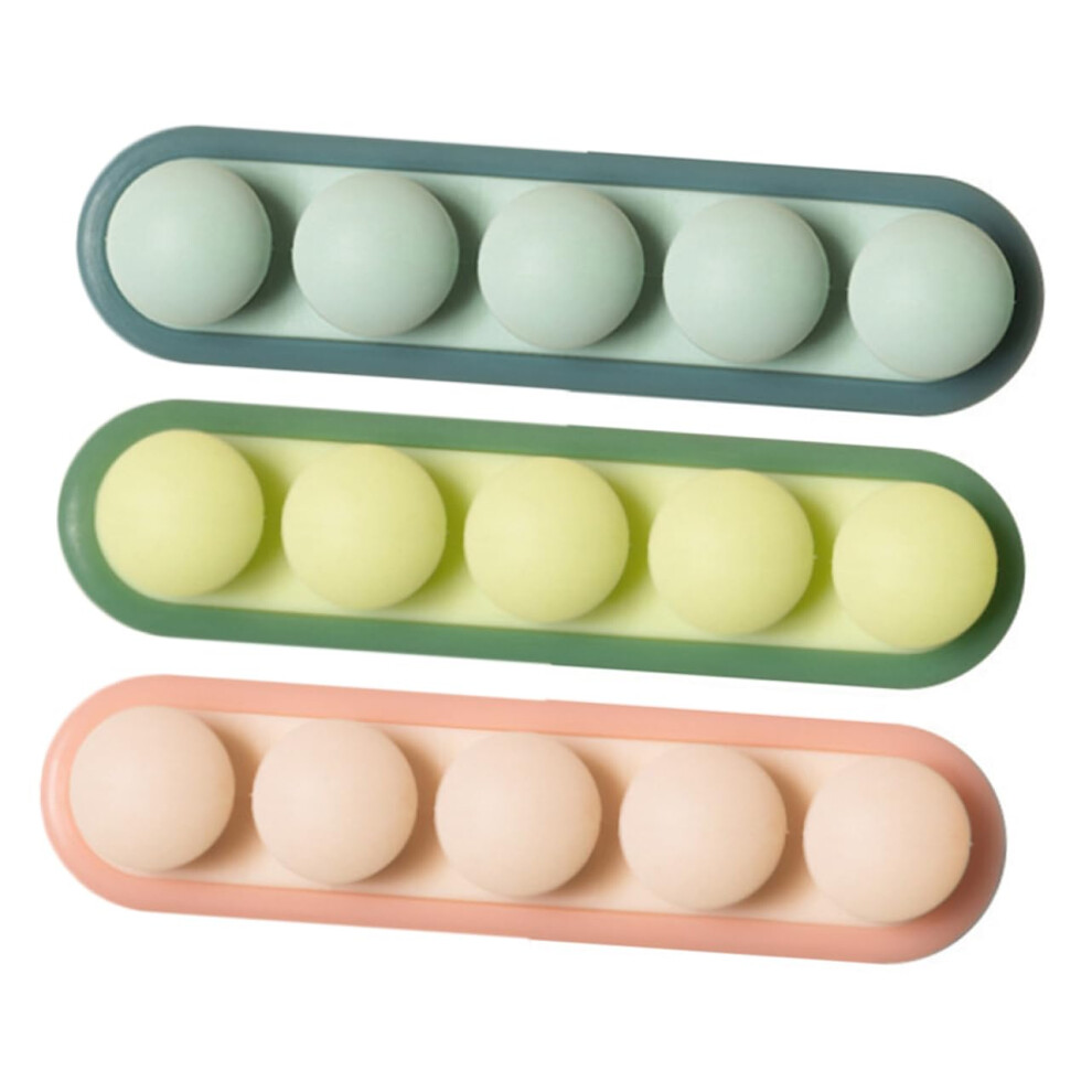 Silicone Cable Organizer With Adhesive, Cord Management Clips, Usb Cable Holder For Desk, 3Pcs 9113335159716