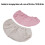 Durable Elastic Changing Pad Cover Set - Pink Apricot 2 Pieces 2
