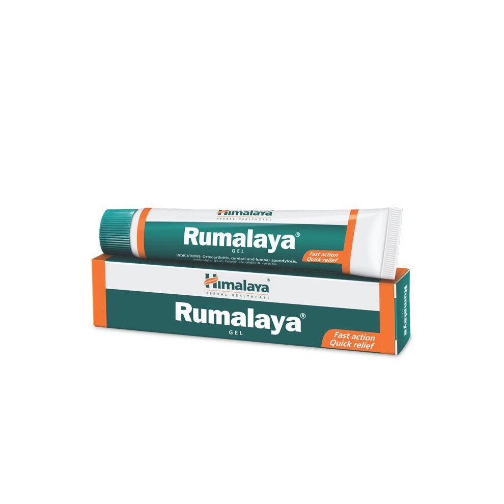 Himalaya Rumalaya Gel Herbal Pain Relief Gel for Joint, Muscle & Back Pain - 50g