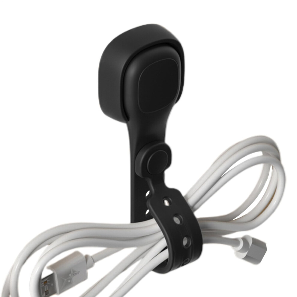 Magnetic Silicone Cable Organizers With Flexible Reusable Ties For Desk, Travel, And Electronics 9070919209628