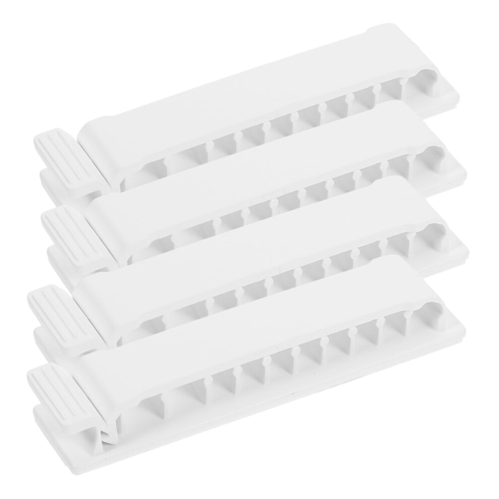 Adjustable Cable Organizer Clips For Desk Â Adhesive Cord Holder Set, 4Pcs, Reduces Cable Clutter 9070919209765