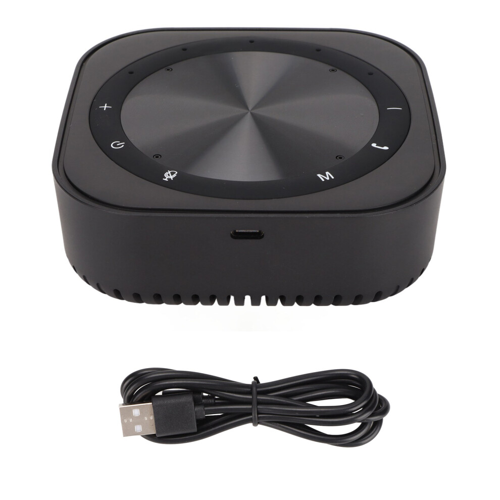 Professional Conference Speakerphone, Omnidirectional Microphone With Advanced Ai Noise Reduction And Echo Cancellation, Portable And Lightweight For 9138057385144