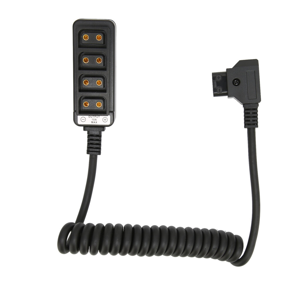 Expandable Power Tap D Tap Male To Female Connector Flexible Reach Cable Coiled Cable Design Reverse Insertion Prevention Strain Relief Devices 9138057549089
