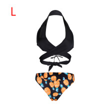 Breathable Fabric Bikini Set For Women, Retro Tummy Control High Waisted Swimsuit With Exquisite Pattern Stretchy Material Perfect For Summer Beach