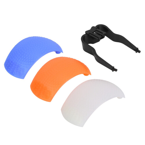 Diffuser Cover for Speedlite Flash Diffuser, Flash Diffuser with Soft Light Diffusion Performance, Pop-Up Flash Diffuser Cover for Red Eye Reduction,