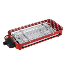 Smokeless Indoor Grill Electric BBQ with NonStick Surface, 1500W Fast Heating, Adjustable Temp for Home