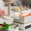 Portable Range Hood USB Powered with 2 Speed Adjustable Angle, Low Noise Compact Kitchen Vent Khaki 5