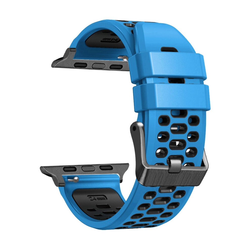 Band For Apple Watch Fkm Rubber 49Mm 45Mm 44Mm 42Mm Durable Adjustable Sweatresistant Strap 9113335160460