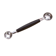 2 in 1 Double Ended Stainless Steel Melon Baller and Ice Cream Scoop for Picnic and Party