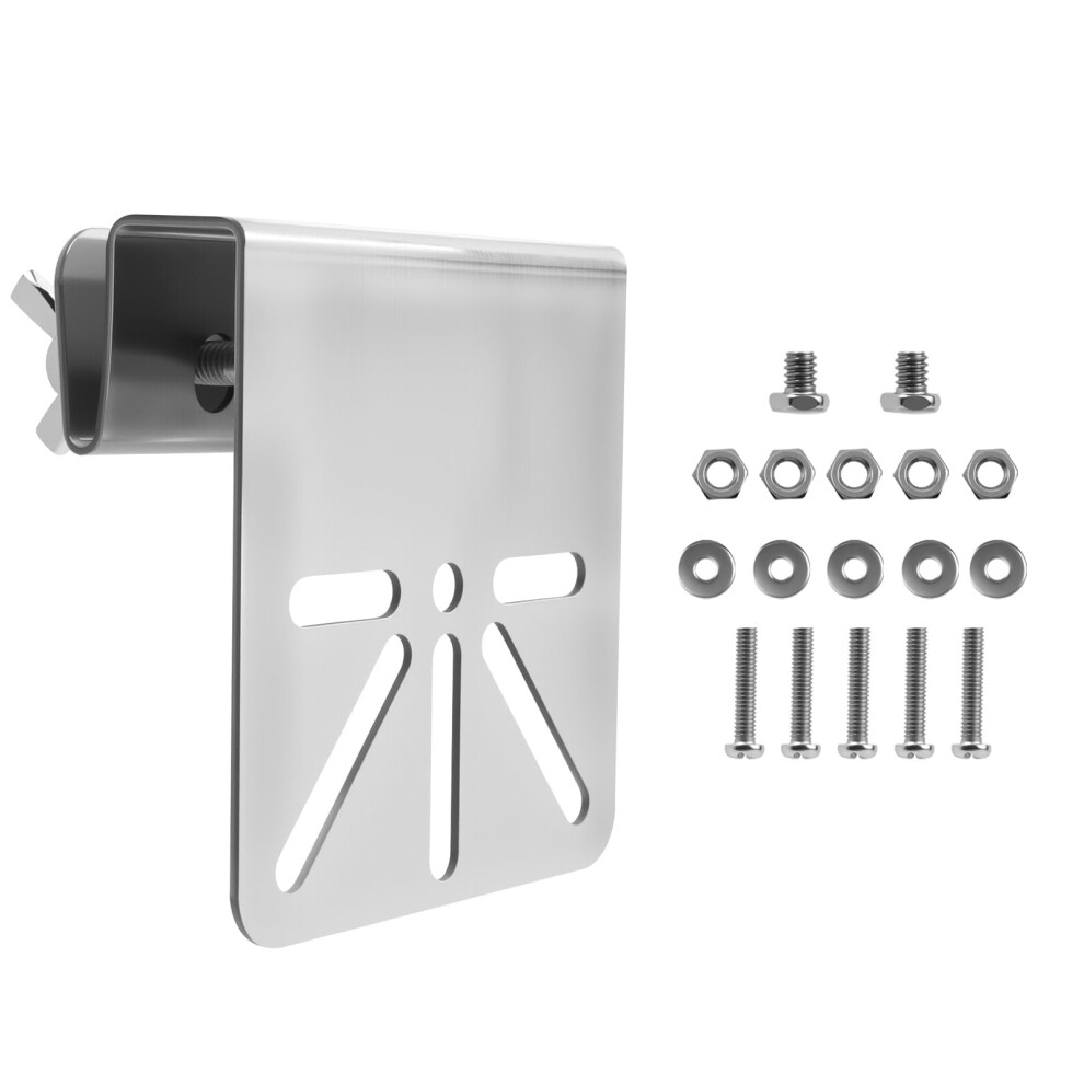 Stainless Steel Gutter Mount For Outdoor Security Cameras, Tool Rustproof Bracket For Ptz Dome 9113335161832