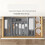 Kitchen Drawer Organizer Adjustable Cutlery Tray with MultiCompartments SpaceSaving Design Black 2