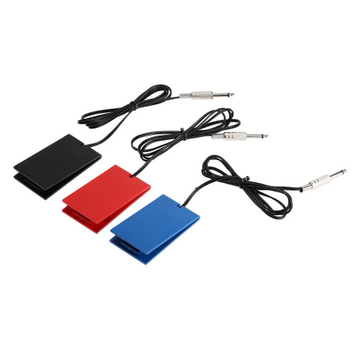 Tattoo Power Supply Foot Pedal Blue 18V Adjustable Compact Tool 1