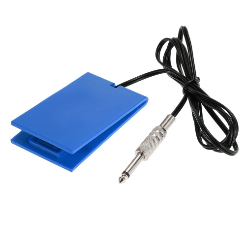 Tattoo Power Supply Foot Pedal Blue 18V Adjustable Compact Tool 2