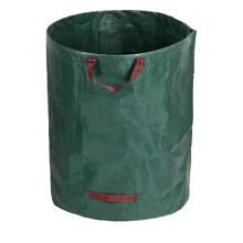 300L Garden Waste Bag 2pcs Large Capacity Reusable Leaf Sack Foldable Water Resistant Trash Container