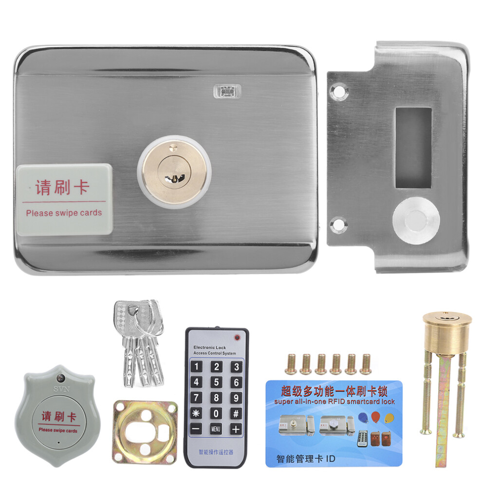 Advanced Mechanical Design Electronic Door Lock Solid Steel Dead Bolt Stainless Steel Construction Double Lock Heads Anti-Corrosion Durable And 9482828869891