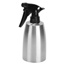 400ml Stainless Steel Spray Bottle with Ergonomic Easy Grip for Kitchen Water and Seasoning