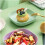 10 Piece Bone China Kitchen Plate and Serving Tray Set, SpaceSaving Dinnerware for Parties 3
