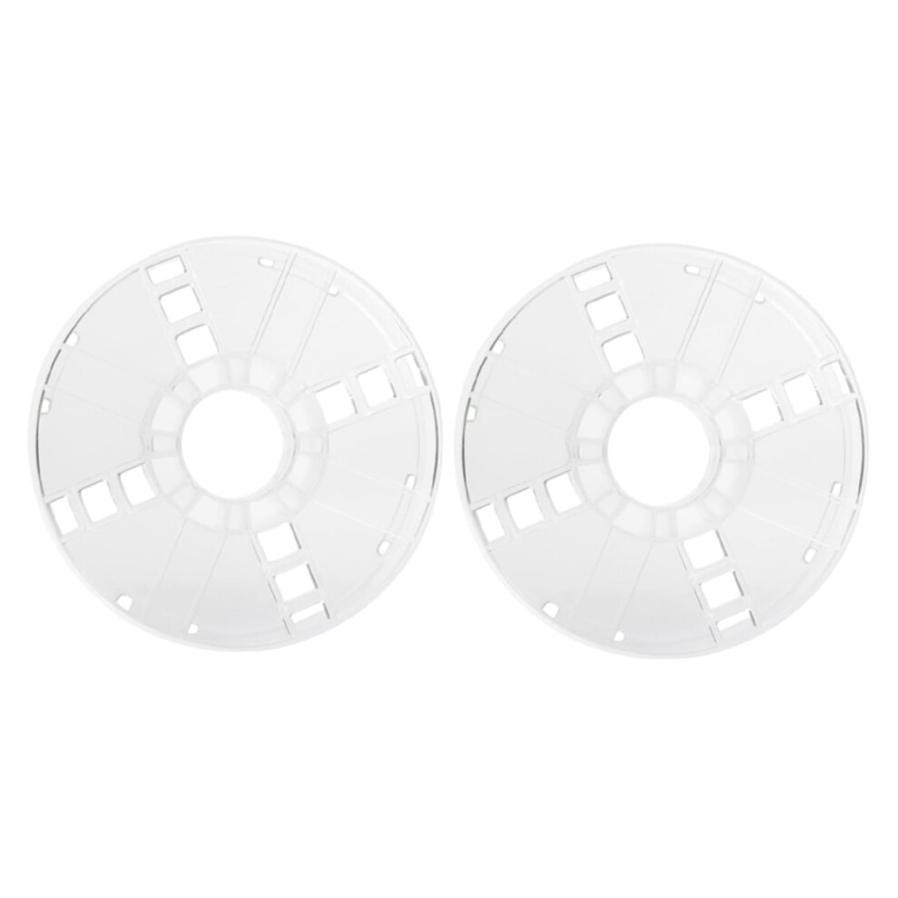 2Pcs Transparent Extension Cord Reel With Durable Shaft, Tangle Cable Organizer 9113335163034