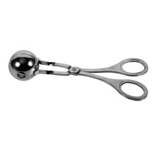Stainless Steel Meatball Maker Scoop with Easy Release for Uniform Cooking and Kitchen Use