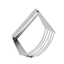 Stainless Steel Pastry Blender and Dough Cutter with Ergonomic Comfort Grip for Baking Ref: 1797