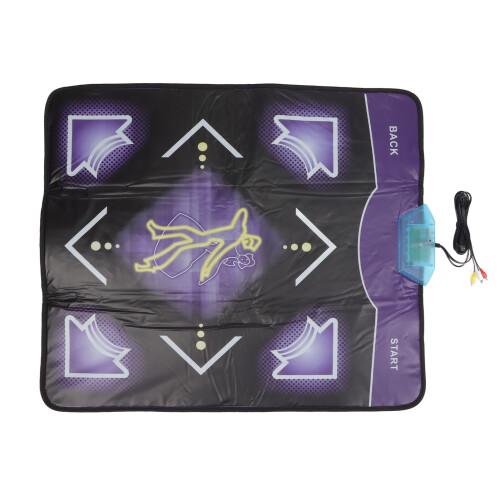 Electronic Dance Game Mat For Kids, Wireless Light-Up Floor Pad With Bluetooth Music Support And Volume Control, Multi-Platform Compatible 1