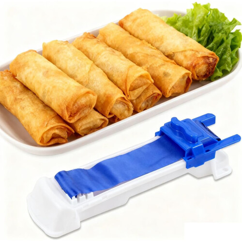Sushi Roller Maker and Spring Roll Maker, MultiFunctional Vegetable Meat Roll Tool for Home Kitchen 1