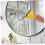 Silicone Squeegee for Shower Glass Doors and Mirrors, Scratch Durable Edge, Compact Storage 5
