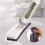 Sponge Mop with 360 Rotation and Automatic Water Squeezer, PU Head for MultiSurface Cleaning 4