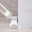 Sponge Mop with 360 Rotation and Automatic Water Squeezer, PU Head for MultiSurface Cleaning 2