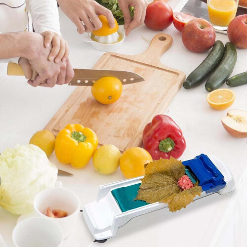 Automatic Sushi Roller Machine and Spring Roll Maker for Lumpia Dolma Grape Leaves 1 Pc 2