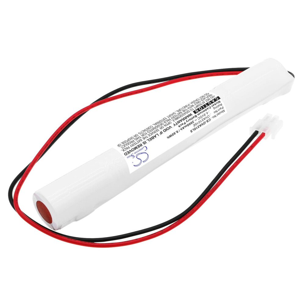 4.8V Nicd 2000Mah Rechargeable Replacement Battery Pack For Schneider Ova51016e 9113335165762