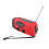 Multi-Function Emergency Radio 2000mAh Solar Power Bank Hand Crank LED Light 3